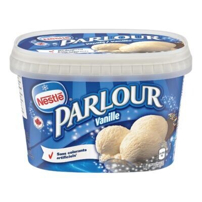 PARLOUR Dessert glacé à la vanille 1,5 L