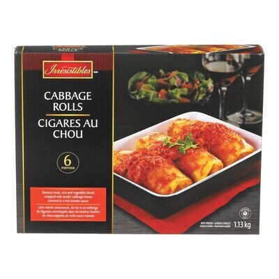 IRRESISTIBLES Cigares au chou au bœuf et au porc surgelés 1,13 kg