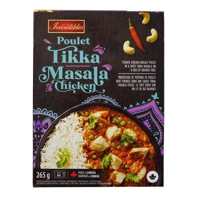 IRRESISTIBLES Poulet tikka masala surgelé 265 g