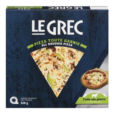 LE GREC Pizza toute garnie surgelée 500 g
