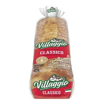 VILLAGGIO Pain blanc tranché épais, Classico 675 g