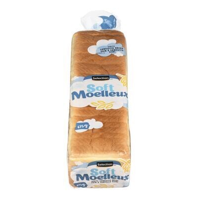 SELECTION Pain tranché blanc, Moelleux 710 g