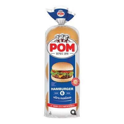 POM Pains à hamburger Ultra-moelleux™ 6 pains