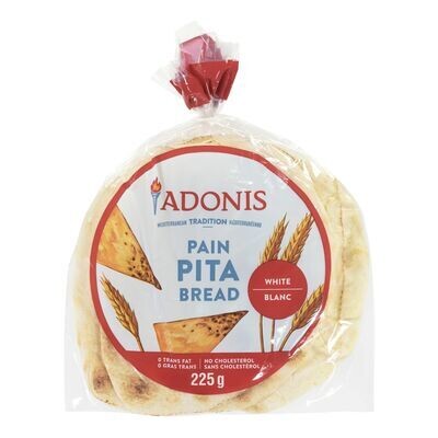 ADONIS Pain pita blanc 225 g