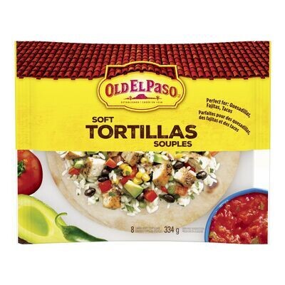 OLD EL PASO Grandes tortillas de farine 8 un
