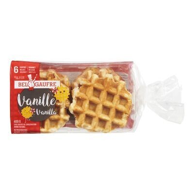 BEL GAUFRE Gaufres à la vanille 6 un