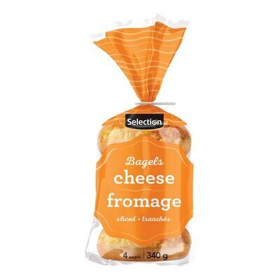 SELECTION Bagel au fromage 340 g