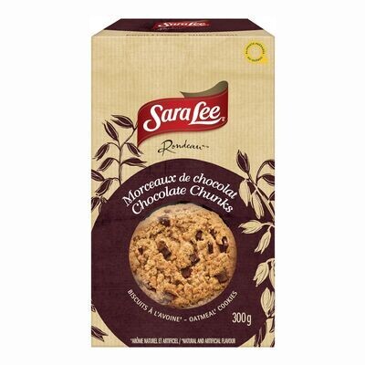 SARA LEE Biscuits à l&#39;avoine avec morceaux de chocolat 300 g