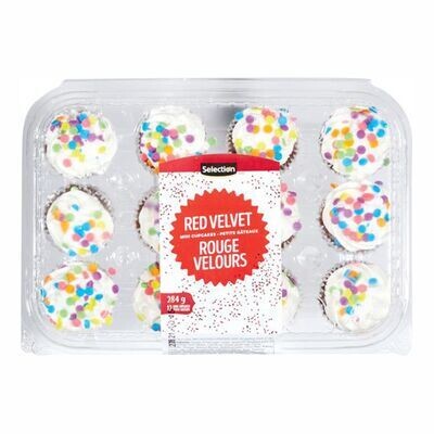 SELECTION Petits gâteaux rouge velours 284 g