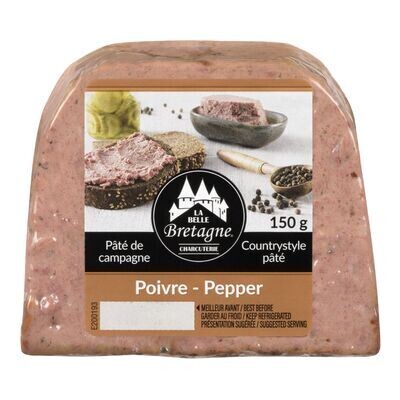 LA BELLE BRETAGNE Pâté de campagne glacé au poivre 150 g