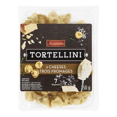 IRRESISTIBLES Tortellini frais aux trois fromages 350 g