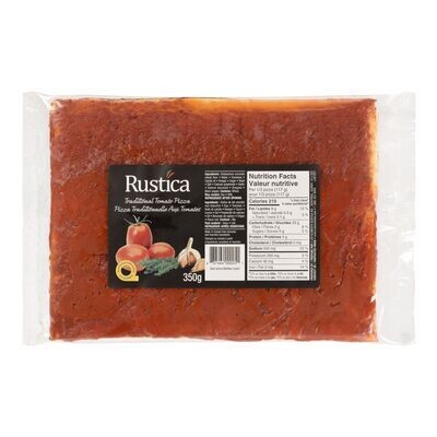 RUSTICA Pizza traditionnelle aux tomates 350 g