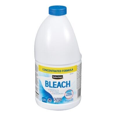 SELECTION Eau de javel, Formule concentrée 1.27 L