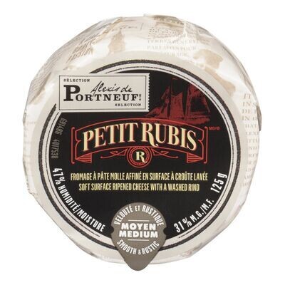 ALEXIS DE PORTNEUF Fromage à pâte molle à croûte lavée Petit Rubis™ 125 g