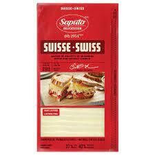 SAPUTO fromage suisse tranché 160gr