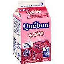 QUÉBON lait fraise 1% 473ml