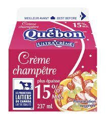 QUÉBON CREME champetre 15% 237ml