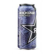 ROCKSTAR punched mûres 473 ml
