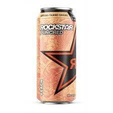 ROCKSTAR punched pêche 473ml