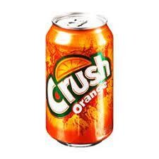 CRUSH orange cannette 355ml
