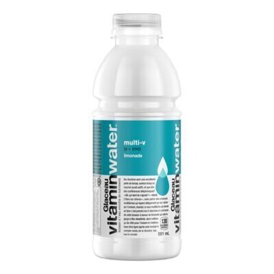 GLACÉAU VITAMINWATER Eau vitaminée à saveur de limonade Multi-V 591 mL