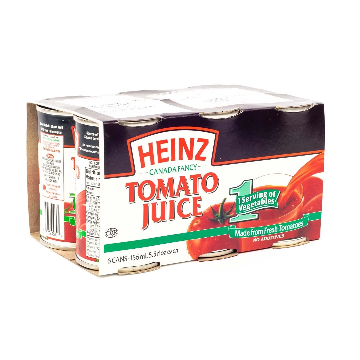 HEINZ jus de tomate 6x156ml