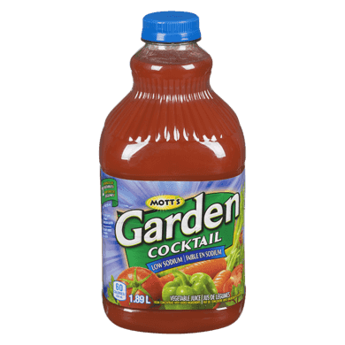 GARDEN COCKTAIL MOTT&#39;S FAIBLE EN SODIUM1.89 L