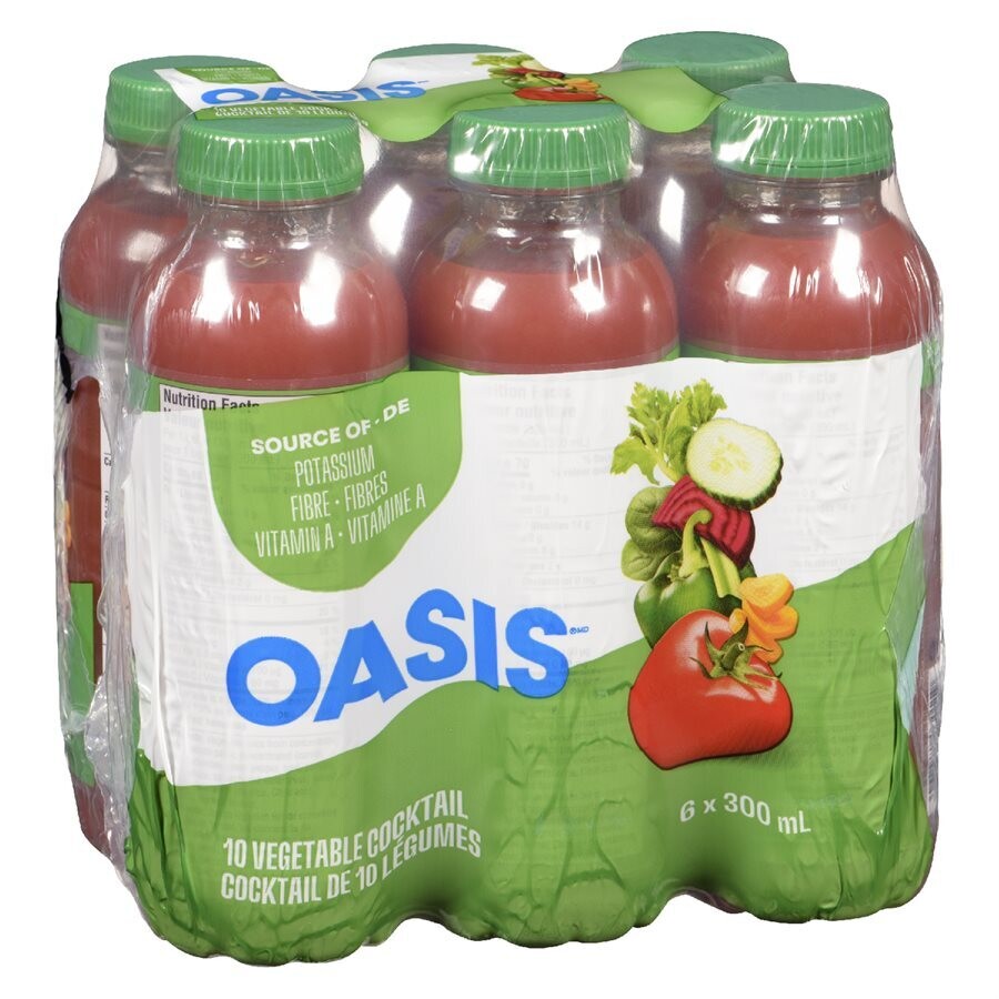 OASIS COCKTAIL 10 LEGUMES  6X300ML