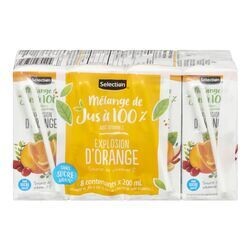 JUS ORANGE BON MATIN SELECTION 8X200ML