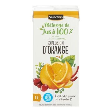 JUS ORANGE EXPLOSION SELECTION 1 L