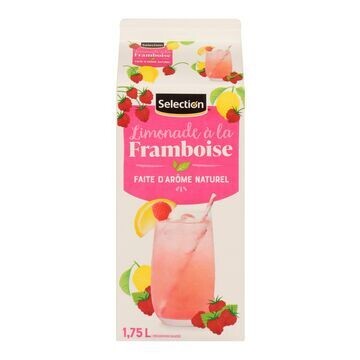 SELECTION BOISSON LIMONADE FRAMBOISE REFRIGERE 1.89 L
