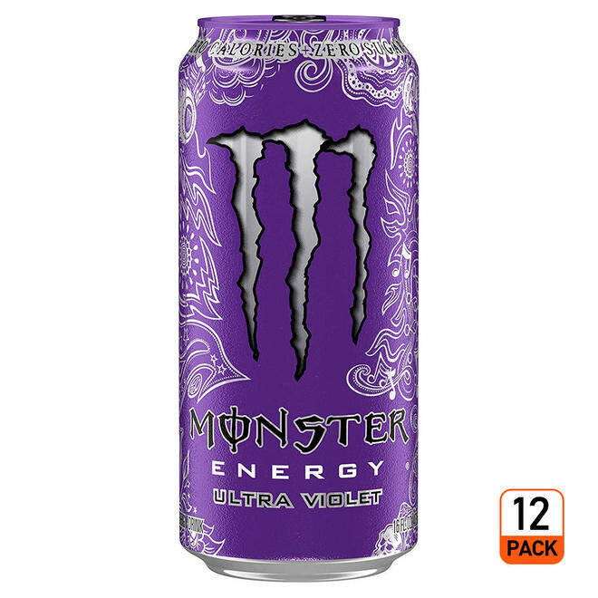 MONSTER ENERGY ULTRA VIOLET ZERO 473ML