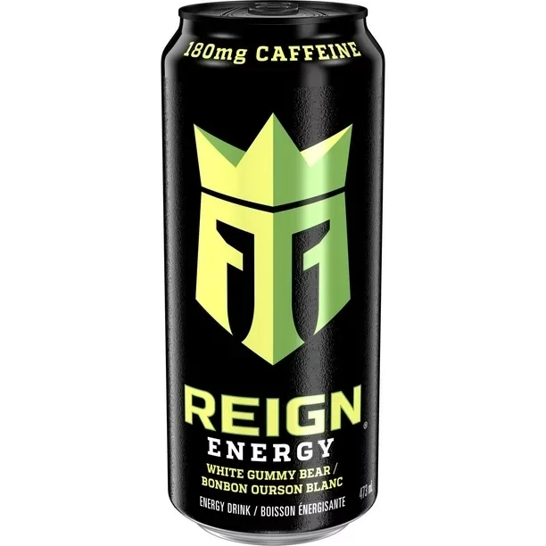REIGN BOISSON ENERGY WHITE GUMMY 473ML