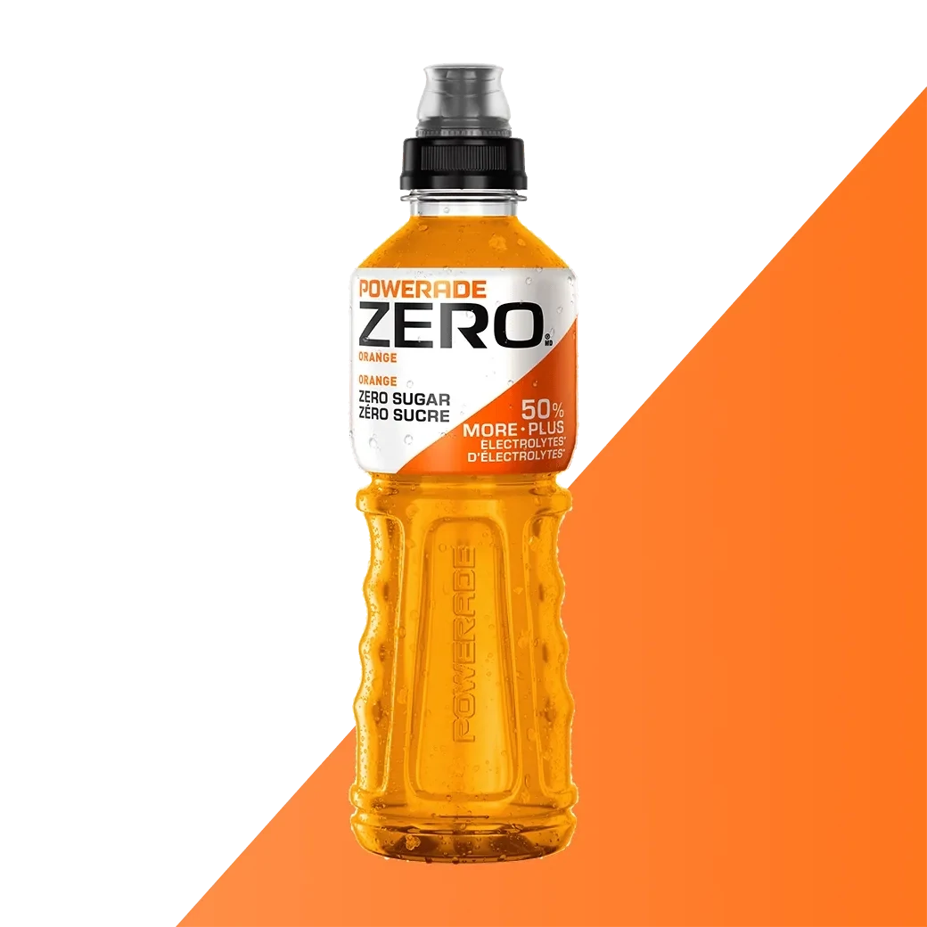 POWERADE Boisson sportive à saveur orange zéro 710 ML
