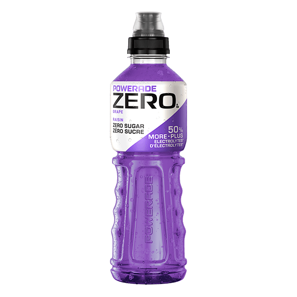 POWERADE Boisson sportive à saveur raisin zéro 710 ML