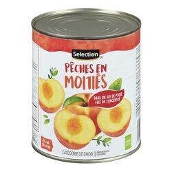 PECHE SELECTION TRANCHE JUS POIRE 796ML