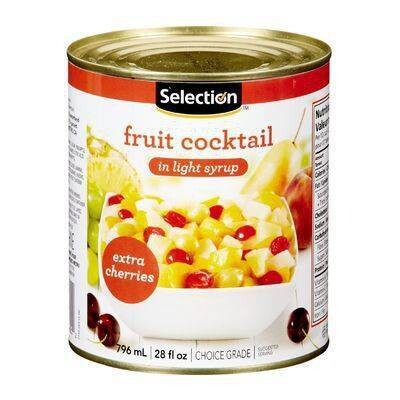 SALADE FRUIT SELECTION CERISE LEGER 796ML