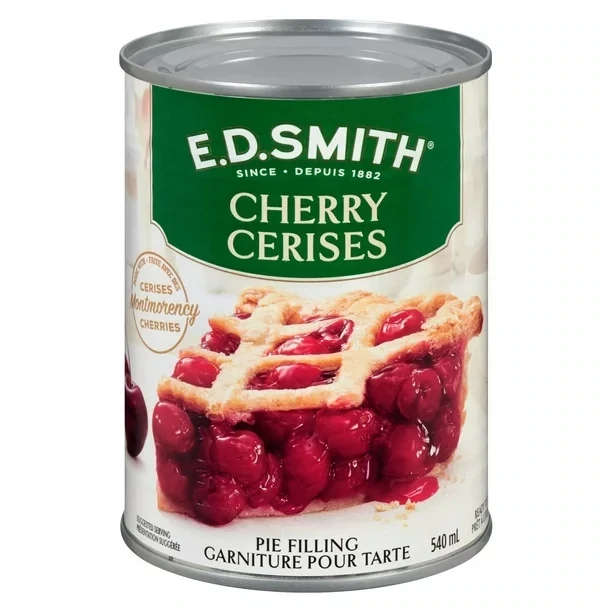 GARNITURE TARTE E.D. SMITH CERISE 540ML