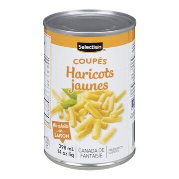 SELECTION HARICOTS JAUNE COUPE 398ML