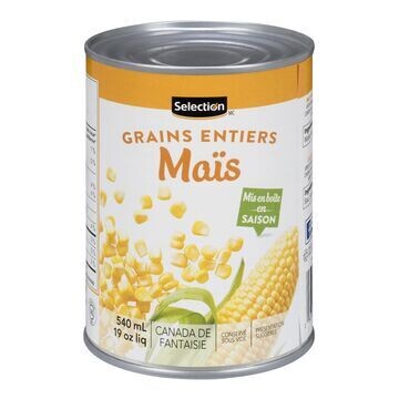 SELECTION MAIS EN GRAINS 540ML