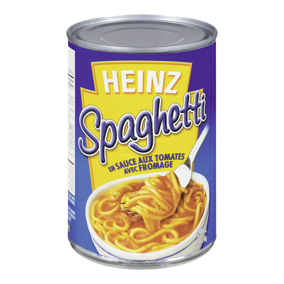 HEINZ SPAGETTI SAUCE TOMATES FROMAGE 398GR