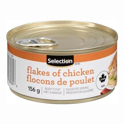 SELECTION FLOCONS POULET 156GR