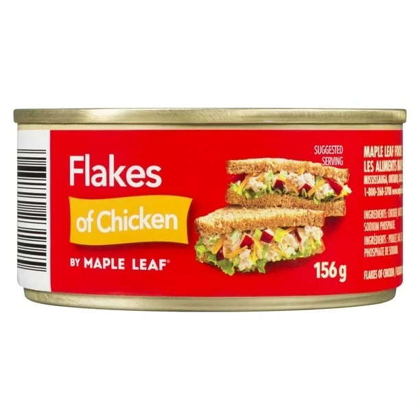 MAPLE LEAF FLOCONS POULET 156GR