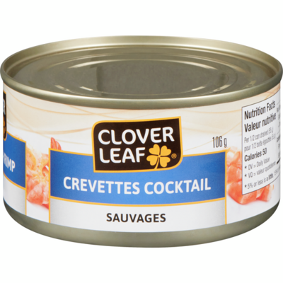 CLOVER LEAF CREVETTES COCKTAIL 106GR