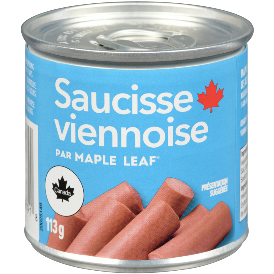 MAPLE LEAF SAUCISSE VIENNOISE 113GR