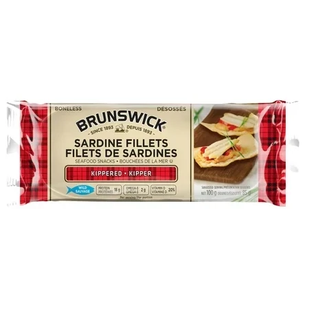 BRUNSWICK FILET KIPPER FUME DORE 100 GR