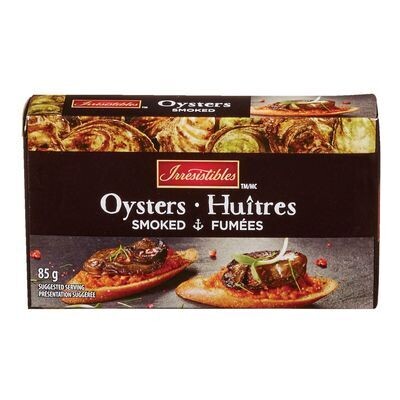 IRRESISTIBLES HUITRES FUMEES 85 GR