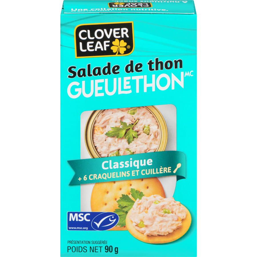 CLOVER LEAF THON ET CRAQUELINS CLASSIQUE 98GR