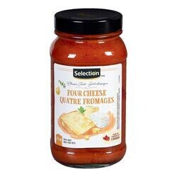 SELECTION SAUCE SPAGHETTI 4 FROMAGES 650 ML