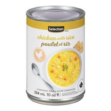 SELECTION SOUPE POULET ET RIZ 284ML